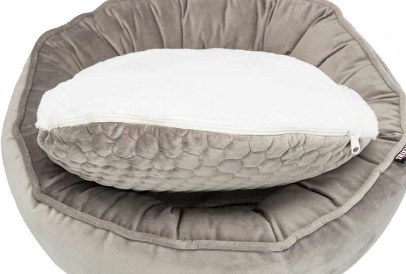 Trixie Hondenmand Livia Grijs / Creme 50X50 CM