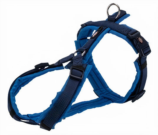 Trixie Hondentuig Premium Trekking Indigo / Royal Blauw 36-44X1,5 CM