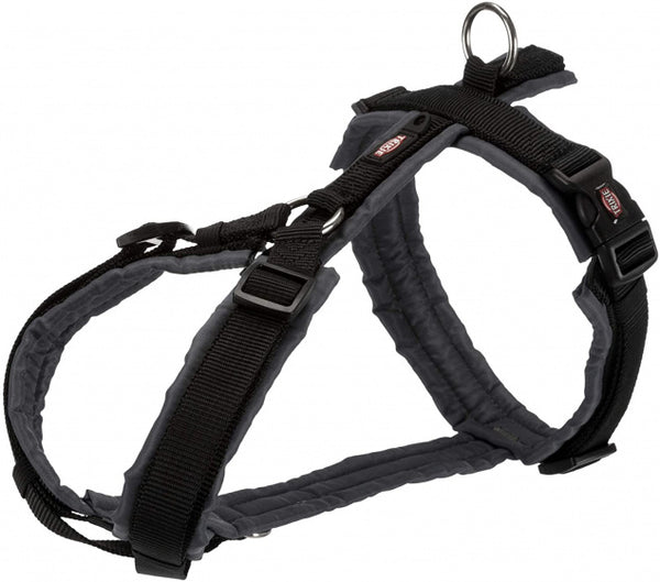 Trixie Hondentuig Premium Trekking Zwart / Grijs 44-53X2 CM