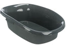 Trixie Kattenbak Carlo Be Eco Met Rand Antraciet / Grijs 43X31X14 CM