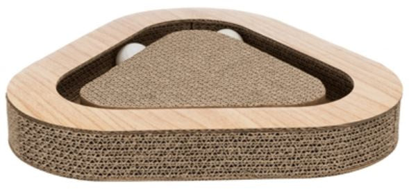 Trixie Krabplank Karton Met 2 Ballen 36X36X5 CM