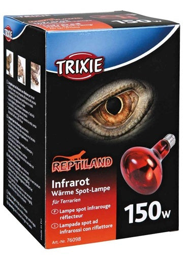 Trixie Reptiland Warmtelamp Infrarood 150 WATT 9,5X9,5X13 CM 3ST