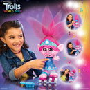Poppy met dansend haar Trolls 38 x 30,5 cm paars/roze