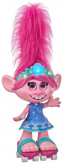 Poppy met dansend haar Trolls 38 x 30,5 cm paars/roze