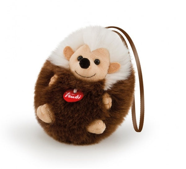 knuffel Charm egel 10 cm bruin maat XXS