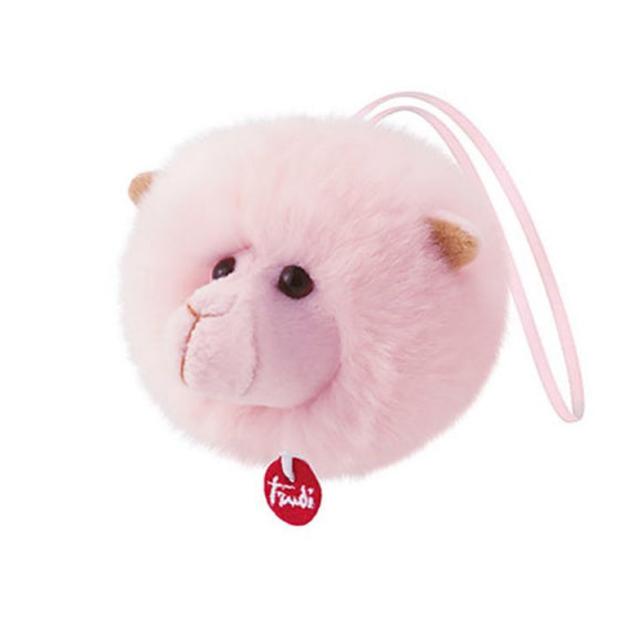 knuffel Charm lama 10 cm roze