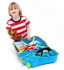 ride-onkoffer Terrance 18 liter hardcase blauw