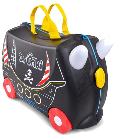 ride-onkoffer Piraat Pedro 18 liter hardcase zwart