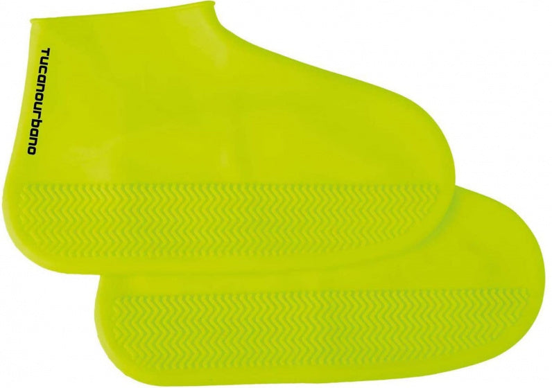overschoenen Footerine siliconen geel maat M