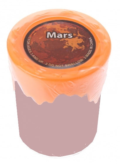 Solar Slijm Mars 5 x 6 cm oranje