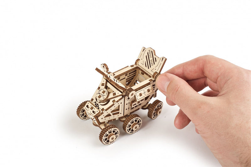 bouwpakket Mars Buggy 9 x 6,5 x 7 cm hout bruin 96-delig