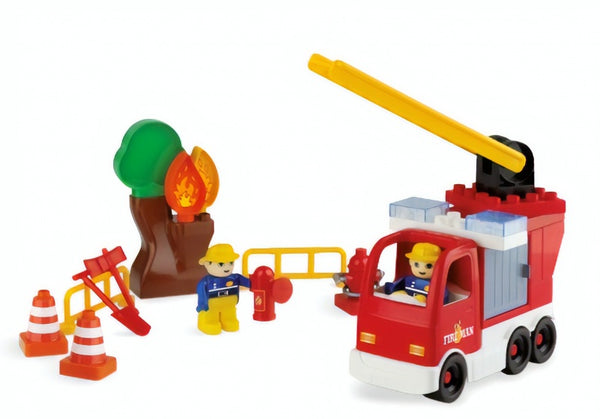 bouwset brandweer ladderwagen 44-delig