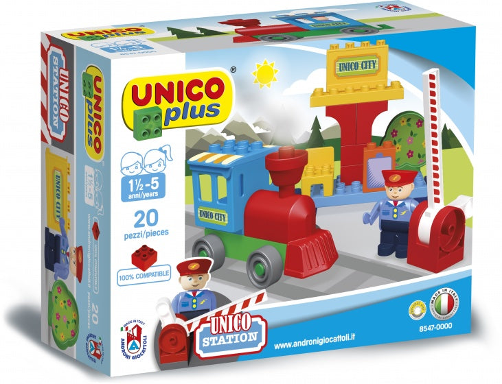 plus treinset 20-delig multicolor