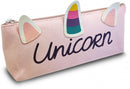 etui unicorn junior 23 cm polyester roze