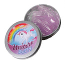 kneeddeeg Unicorn Glitter junior 8,5 cm aluminium paars