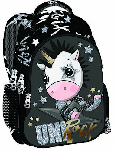 rugzak UniRock 40 liter 30 x 48 cm polyester zwart
