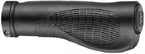 Handvatset Ergonomisch GP03L 2-componenten Zwart  128/128mm met lockring