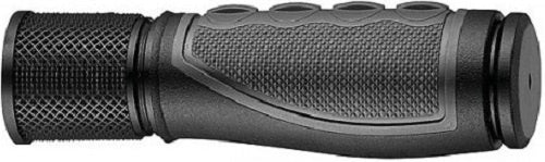 Handvatset Sportief Zwart/Grijs 128mm  2-componenten , 1-kant open