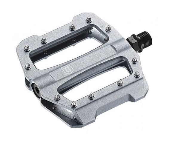 Pedaalset Marwi SP-1300 aluminium Grijs-Titanium BMX (verpakt in een doosje)