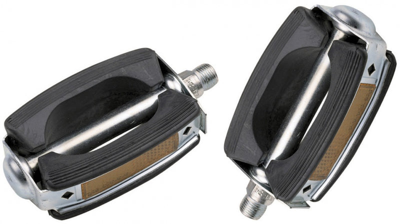 Platformpedaal Stadsfiets SP-689 9/16 Inch zilver set