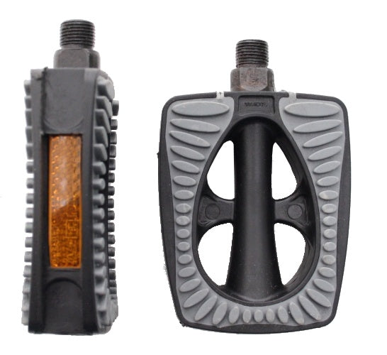 Platformpedaal Stadsfiets SP-808 9/16 Inch zwart set