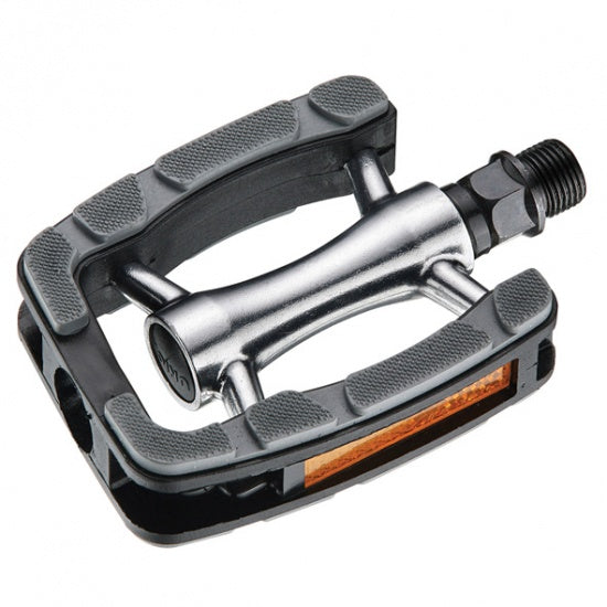 Pedaalset Marwi SP-823 aluminium huis met anti slip - grijs