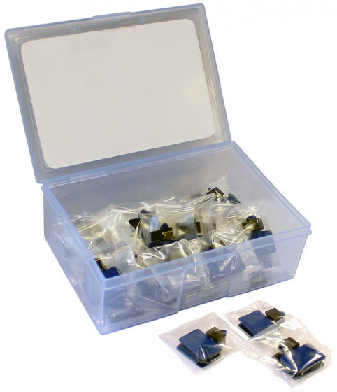 Organische schijfremblokjes Marwi DBP-10 voor Shimano Deore (werkplaatsverpakking à 25 stuks)