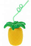 Ananas Beker met Rietje