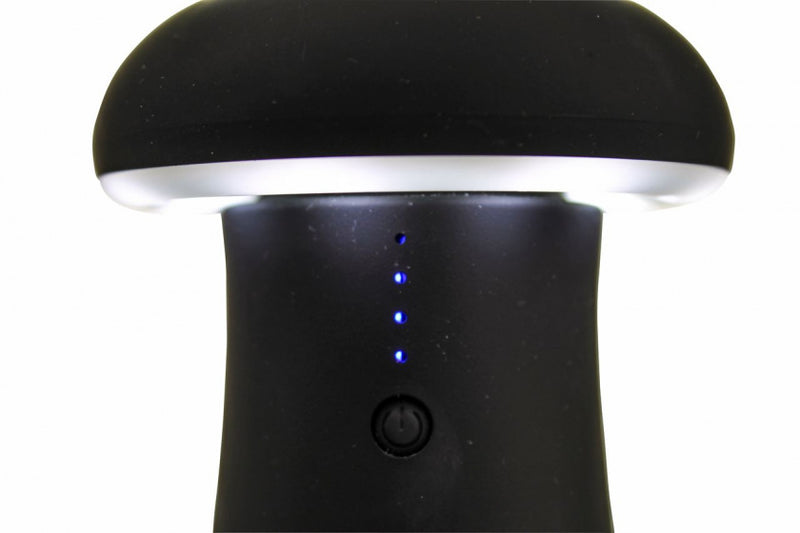 powerbank Magic Mushroom 8 x 13 cm zwart 2-delig