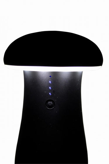 powerbank Magic Mushroom 8 x 13 cm zwart 2-delig