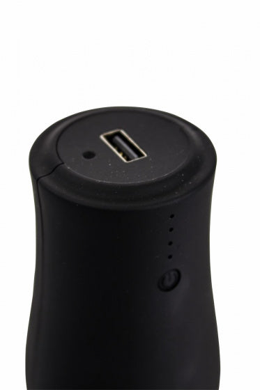 powerbank Magic Mushroom 8 x 13 cm zwart 2-delig