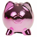 spaarvarken 11 x 8,5 cm keramiek roze