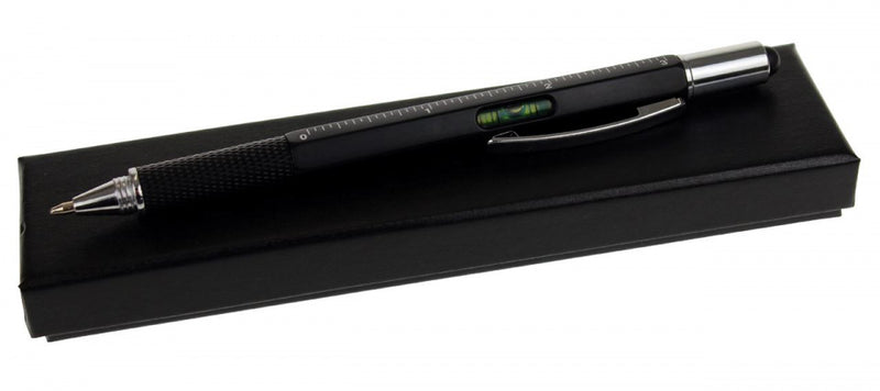 4-in-1 pen Tek 16,5 cm staal zwart