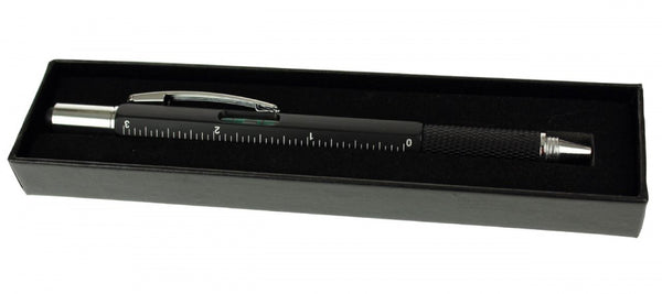 4-in-1 pen Tek 16,5 cm staal zwart