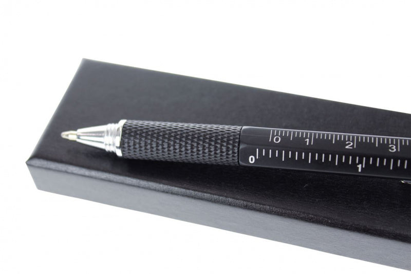 4-in-1 pen Tek 16,5 cm staal zwart
