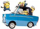 muurstickers Minions auto 2 stickers