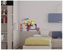 muurstickers Minions vespa 3 stickers