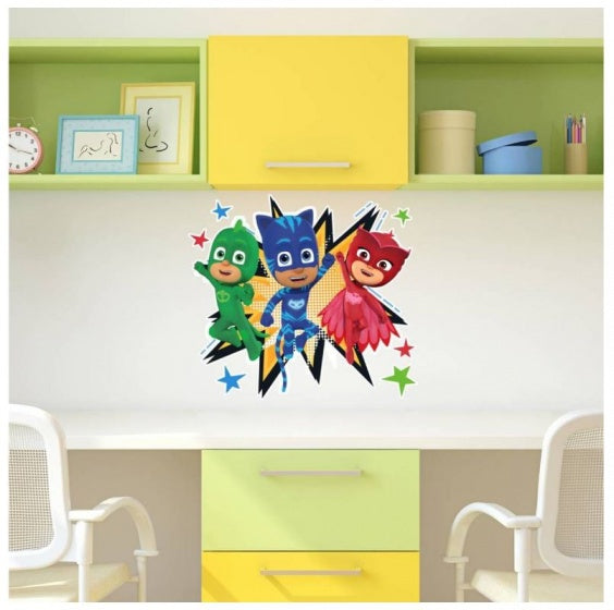 muurstickers PJ Masks pyjamahelden