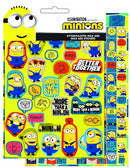 stickers Minions junior 23 cm vinyl geel 600 stuks