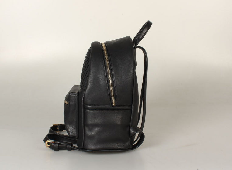 kinderrugzak Face Off polyester/siliconen zwart 2-delig
