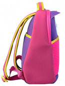 kinderrugzak The Owl meisjes 38 cm paars/fuchsia 2-delig
