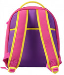 kinderrugzak The Owl meisjes 38 cm paars/fuchsia 2-delig