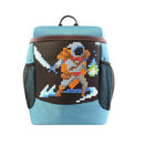 kinderrugzak Gladiator jongens 46 cm blauw 2-delig