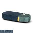 Gerecylede bagagedragerkussen Urban Proof 37,5 x 17 x 7 cm  - blauw/groen