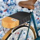 Gerecylede bagagedragerkussen Urban Proof 37,5 x 17 x 7 cm  - grijs/geel