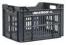 Gerecyclede fietskrat Urban Proof 30 liter - as grijs
