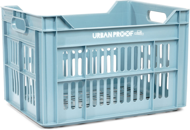 Gerecyclede fietskrat Urban Proof 30 liter - hemelsblauw