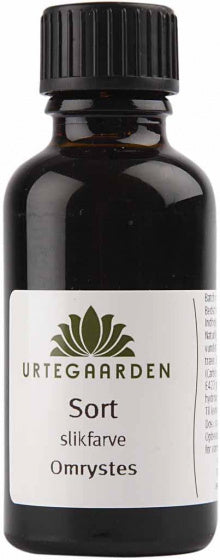 kleurstof zwart, 30 ml