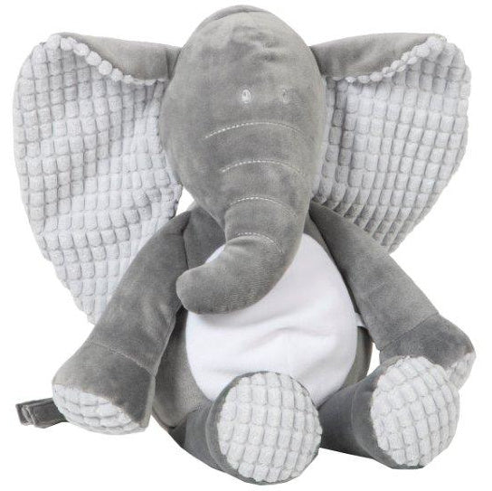 knuffel Billy olifant 30 cm polyester grijs