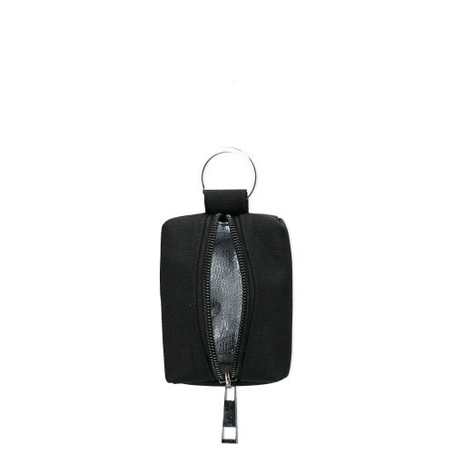 medicijnsleutelhanger 11 x 7 cm polyester zwart